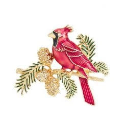 Napier Cardinal Brunch Pin