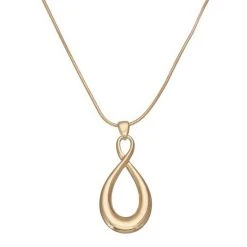 Napier Infinity Pendant Necklace Silver Tone 7 Napier Infinity Pendant Necklace Silver Tone -Napier Sales Store unnamed file 31