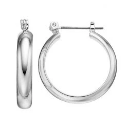 Napier Wide Hoop Earrings