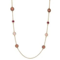 Napier Casually Dressed Burg Strand Necklace