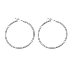 Napier® Hoop Earrings - 1 1/2-in. Silver Tone