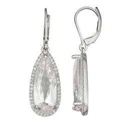 Napier Social Teardrop Drop Earrings